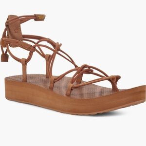 NEW Teva Midform Infinity Gladiator Sandal in Lion